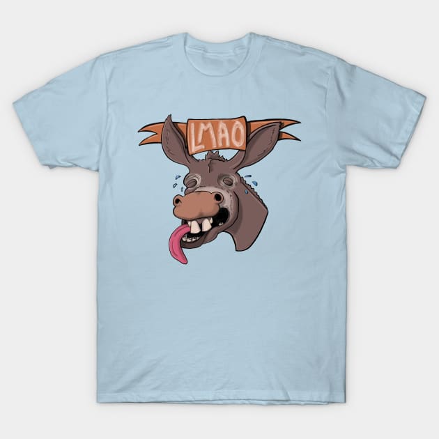 LMAO T-Shirt by Mouth Breather Designs